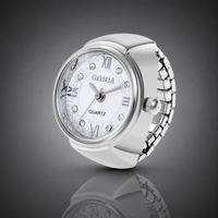 8 diamonds in silver shell